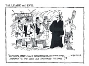 Bankers,politicians,stockbrokers,insurancemen...whatever Drawing by Jackson Graham