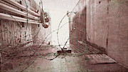 Barbed Wire in the City  Photograph by Cathy Anderson