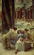 Baths of Caracalla, 1899, Oil on canvas, 95,3 cm x 152.3 cm. Painting by Lawrence Alma-Tadema -1836-1912- Baths of Caracalla, 1899, Oil on canvas, 95,3 cm x 152.3 cm. Painting by Lawrence Alma-Tadema -1836-1912-
