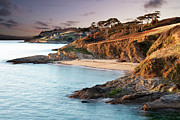 Beach And Castle In Uk Photograph by Ray Bradshaw