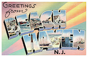 Beach Haven Greetings Photograph by Mark Miller