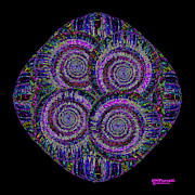 Beaded Shells Digital Art by Diane Parnell Beaded Shells Digital Art by Diane Parnell