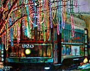 Beaded Ride Painting by Lisa Tygier Diamond