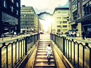 Berlin Urban Core (vintage) Photograph by Frank Waechter
