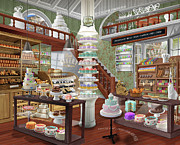 Best Bakery Painting by Bigelow Illustrations- Exclusive