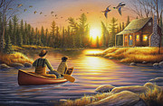 Best Friends Forever Painting by Chuck Black