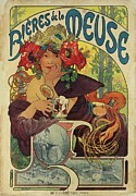 Bires De La Meuse Painting by Alphonse Mucha Bires De La Meuse Painting by Alphonse Mucha