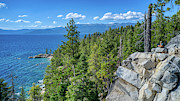 Blue Sky Turquoise Waters Lake Tahoe Photograph by Anthony Giammarino Blue Sky Turquoise Waters Lake Tahoe Photograph by Anthony Giammarino