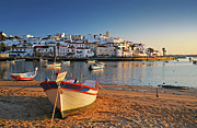 Boats In Ferragudo Photograph by Juampiter