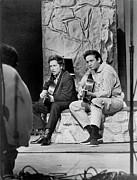 Bob Dylan & Johnny Cash Photograph by Michael Ochs Archives
