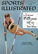 Bob Gutkowski, Pole Vaulter Sports Illustrated Cover Photograph by Sports Illustrated