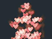 Bokeh of hearts Photograph by Mariusz Talarek Bokeh of hearts Photograph by Mariusz Talarek