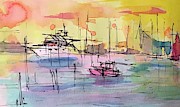 Boothbay 2 Drawing by Jason Nicholas Boothbay 2 Drawing by Jason Nicholas