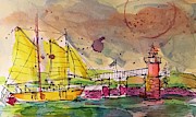 Boothbay 4 Painting by Jason Nicholas Boothbay 4 Painting by Jason Nicholas