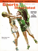 Boston Celtics Frank Ramsey And Sports Illustrated Writer Sports Illustrated Cover Photograph by Sports Illustrated