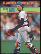 Boston Red Sox Carlton Fisk... Sports Illustrated Cover Photograph by Sports Illustrated