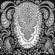 Botanical Bioform 7 Drawing by Amy E Fraser