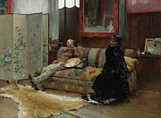 Bouderie Painting by Pascal-adolphe-jean Dagnan-bouveret Bouderie Painting by Pascal-adolphe-jean Dagnan-bouveret