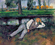 Boy Resting, c1885 Painting by Paul Cezanne