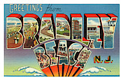 Bradley Beach Greetings Photograph by Mark Miller