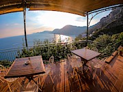 Breakfast in Praiano Photograph by Travis Wooten