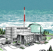 Broadcast Station Drawing by CSA Images Broadcast Station Drawing by CSA Images