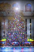 Bryant Park Christmas Tree Photograph by Mark Andrew Thomas