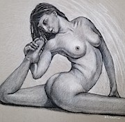 Brynna Painting by Jeff Dickson