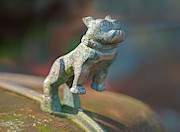 Bulldog Hood Ornament Photograph by Minnie Gallman