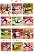 Bumfit 7 Minute Beach Workout Digital Art by John Gholson Bumfit 7 Minute Beach Workout Digital Art by John Gholson