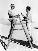 BURT LANCASTER and RICHARD BROOKS in ELMER GANTRY -1960-. Photograph by Album
