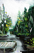 Burton Dock Painting by John Gholson Burton Dock Painting by John Gholson