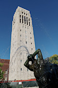 Burton Tower and Fountain Photograph by Greg Croasdill