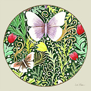 Butterflies Mixed Media by Lise Winne