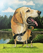 Cacciotti 5098 Drawing by John LaFree