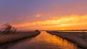 Calm River, Morning Light. Photograph by Leif Lndal