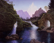 Camelot Painting by Gilbert Williams