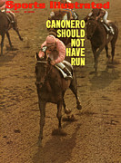 Canonero II, 1971 Belmont Stakes Sports Illustrated Cover Photograph by Sports Illustrated
