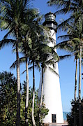 Cape Florida Lighthouse - Key Biscayne, Miami Photograph by Richard Krebs