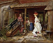 Capitol And Labor, 1881 Painting by Edward Lamson Henry