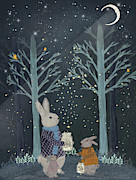 Catching Fireflies Painting by Bri Buckley
