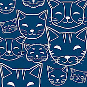 Cats- Art by Linda Woods Digital Art by Linda Woods