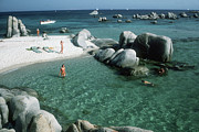 Cavallo Bathers Photograph by Slim Aarons