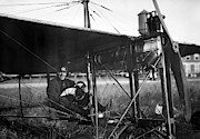 Charles Murphy in Police Monoplane - 1914 Photograph by War Is Hell Store Charles Murphy in Police Monoplane - 1914 Photograph by War Is Hell Store
