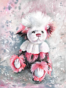 Charlie Bear Coconut Ice Painting by Miki De Goodaboom