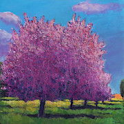 Cherry Blossom Day Painting by Johnathan Harris