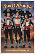 CHEVY CHASE , STEVE MARTIN and MARTIN SHORT in THREE AMIGOS -1986-. Photograph by Album