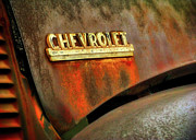 Chevy hood Photograph by Micah Offman