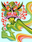 Chinese Dragon Drawing by CSA Images Chinese Dragon Drawing by CSA Images