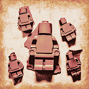 Choc-a-bots Photograph by Jorgo Photography